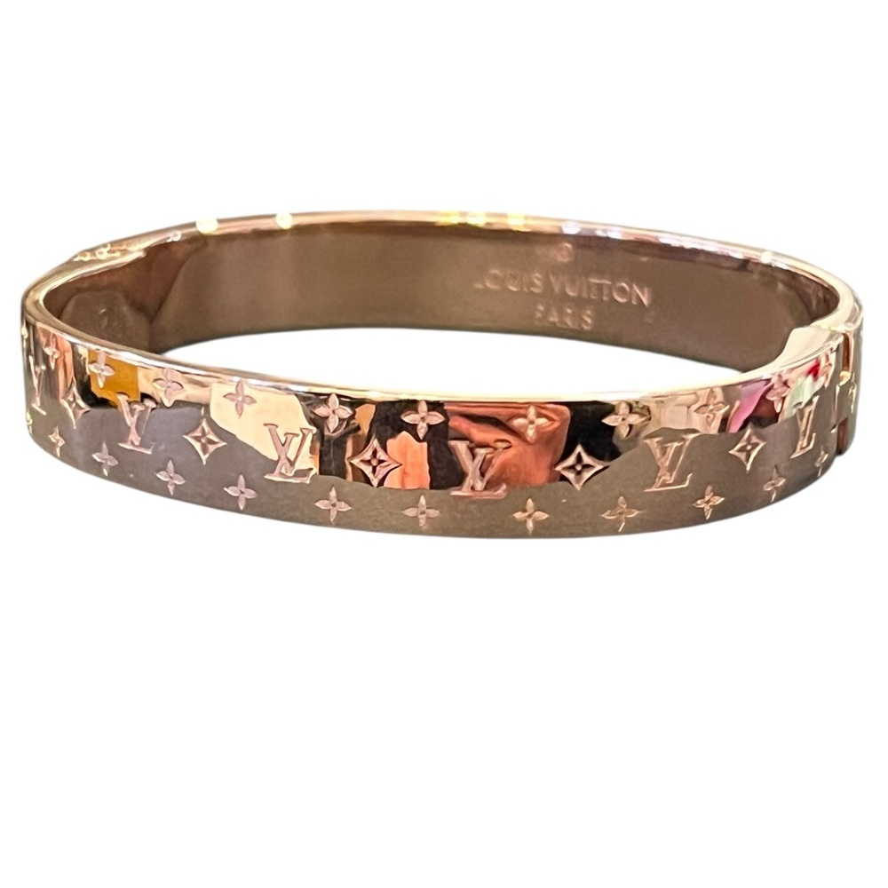 Louis Vuitton Nanogram Rose Gold Bracelet - Picture 3 of 10